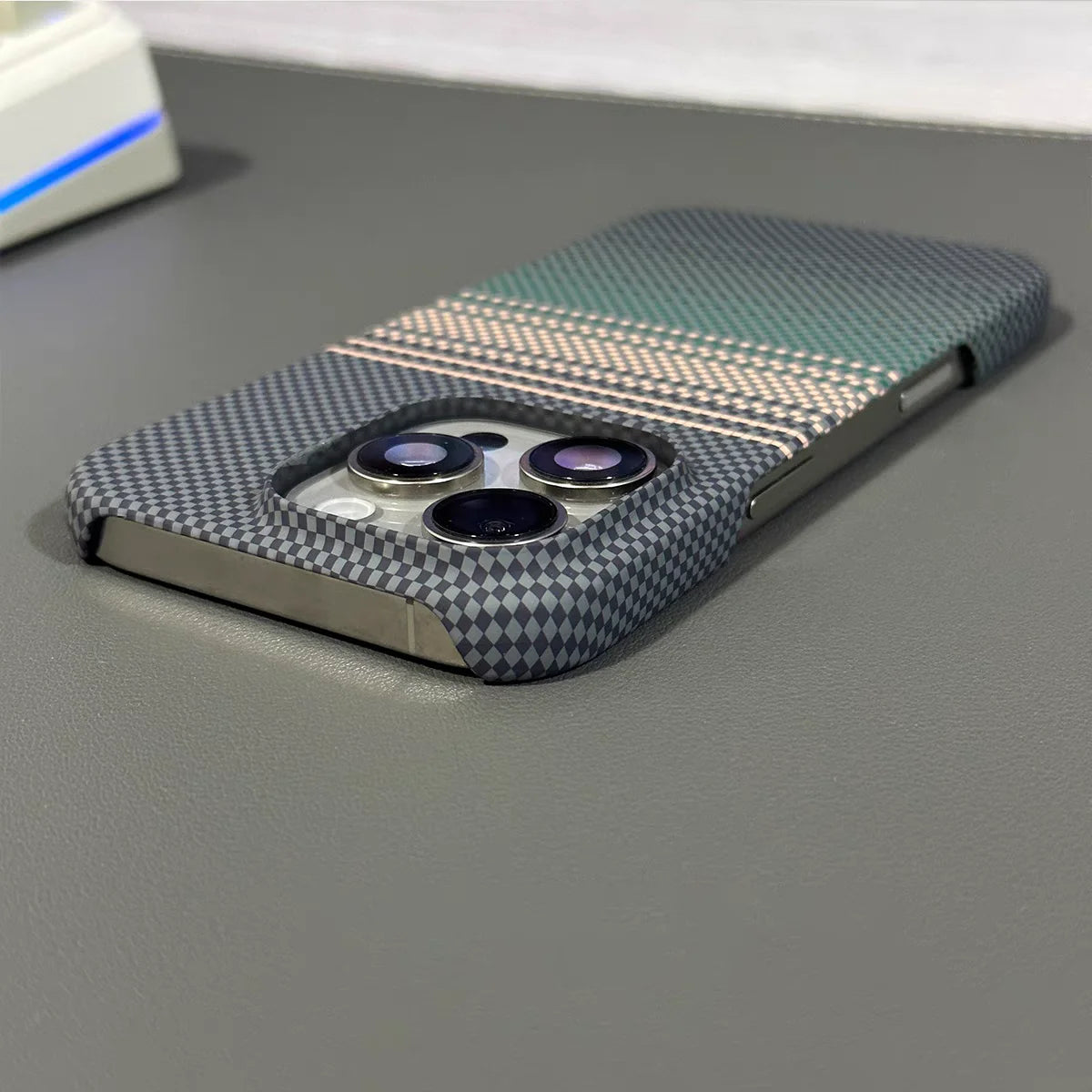 Frameless Carbon Fiber Starry Sky For Magsafe Magnetic Case For iPhone 17 Air 16 15 14 13 12 Pro Max Plus Wireless Charge Cover