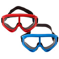 1/2 Pack Foam Gun and Blaster Face Mask Goggles Eye Shield  for Nerf Guns Foam Blaster Guns Red Blue Safety Glasses