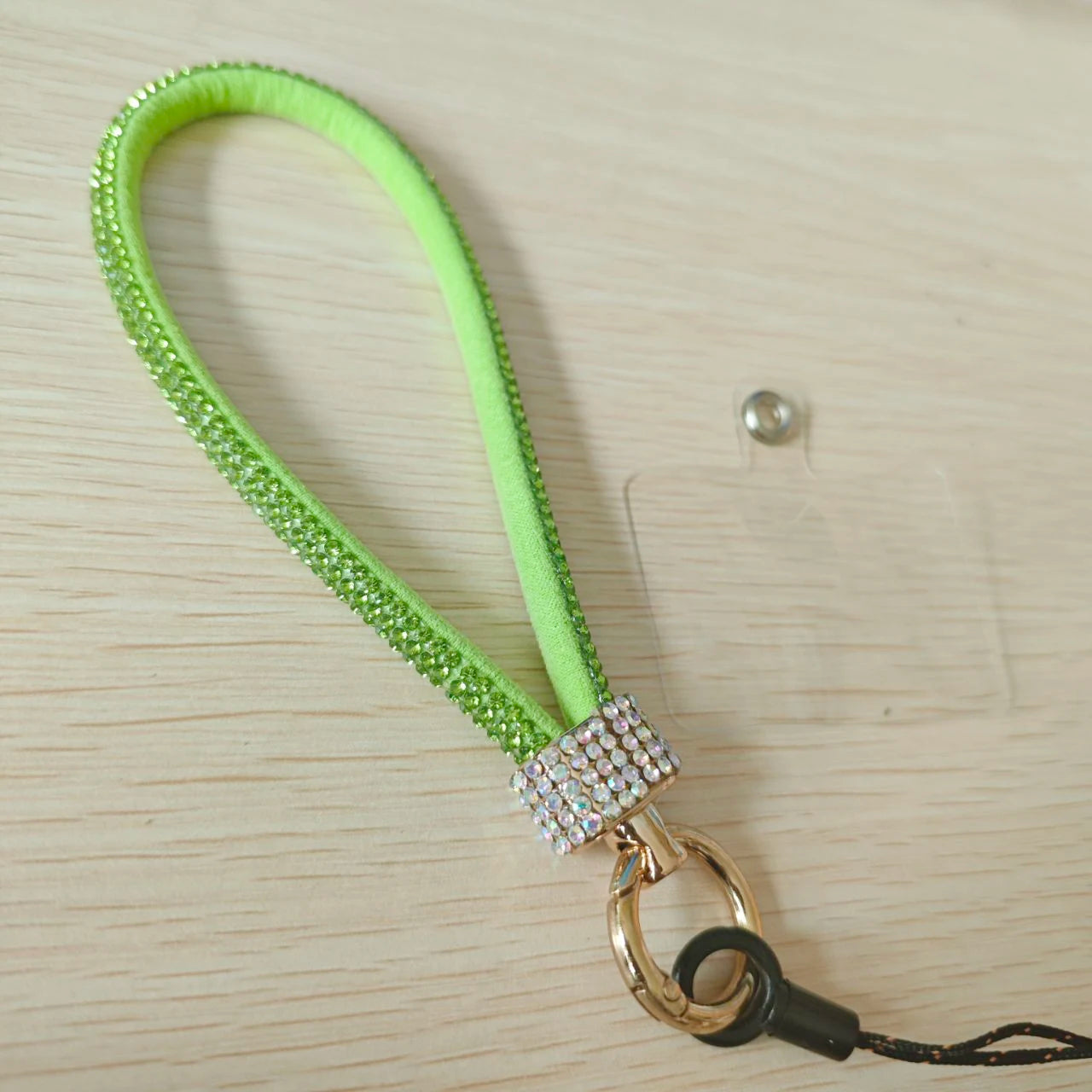 Mobile Phone Charm Lanyard Luxury Rhinestone Wrist Key Chain High-end Diamond-encrusted Bracelet Reinforced Cellphone Cord Strap