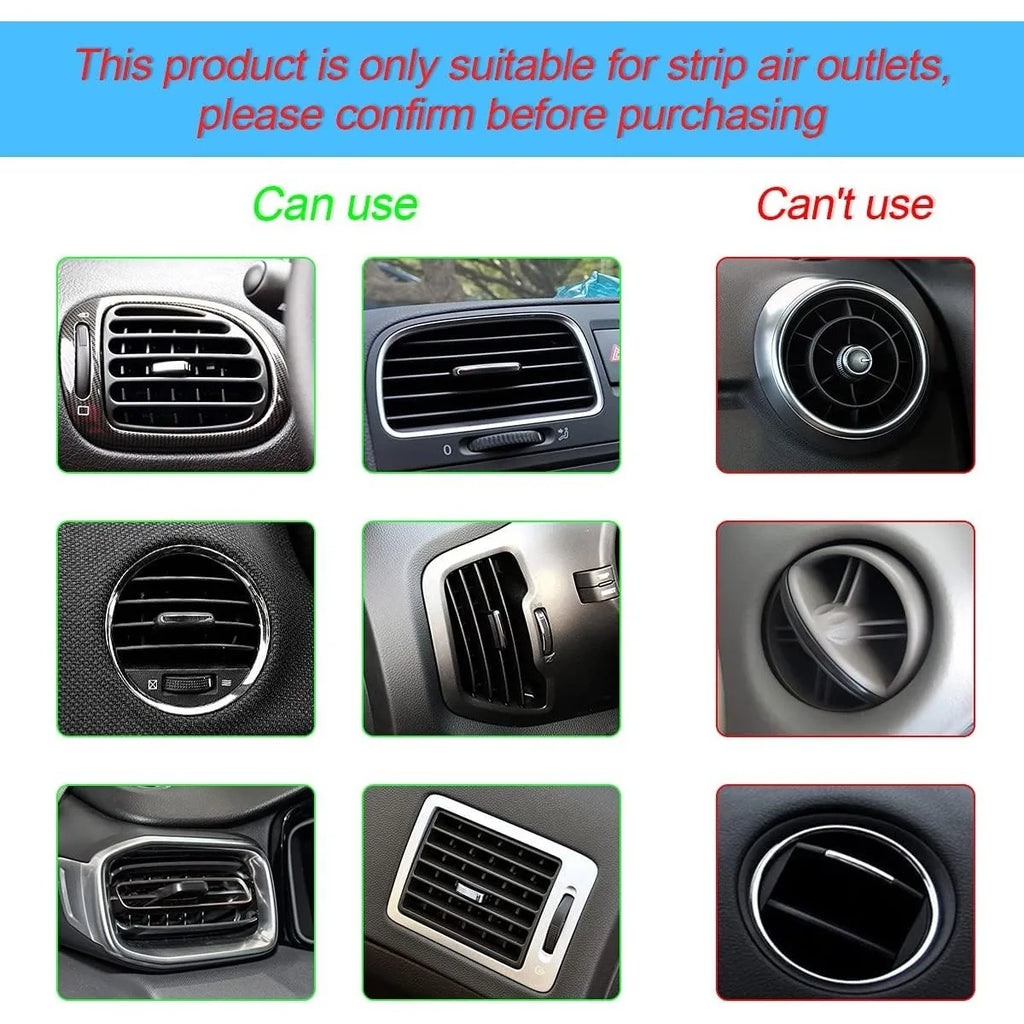 10 pcs 20cm car air conditioning vent decoration U-shaped decorative strips for bendable and cutting car door corners