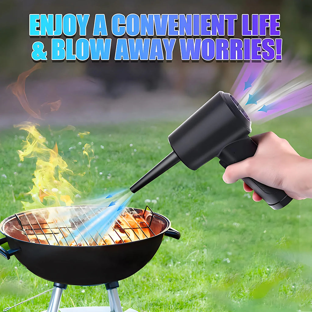 Protable Air Duster for Computer Cleaning 51000RPM Cordless Compressed Air Blower with LED Light for PC computers Keyboard Clean