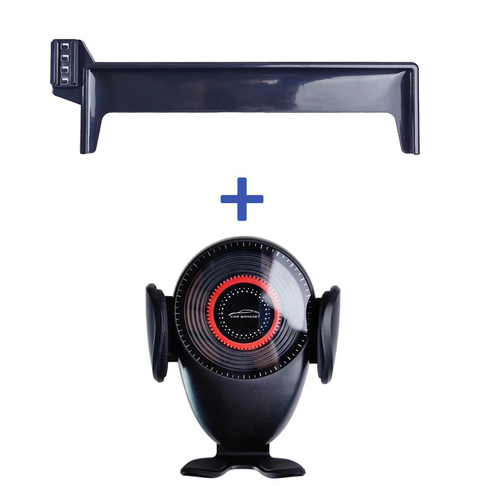 For ZEEKR X 2023 2024 Car Phone Holder Center Screen Fixed Bracket Fast Wireless Charging Stand Mobile Phone Mounts Accessories
