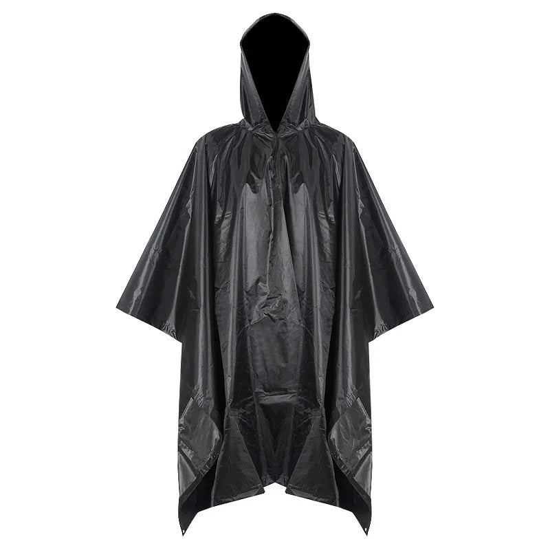 Outdoor Windproof Waterproof Multifunctional Three in One Outdoor Rain Shelter Hiking Cycling High-quality Adult Raincoat