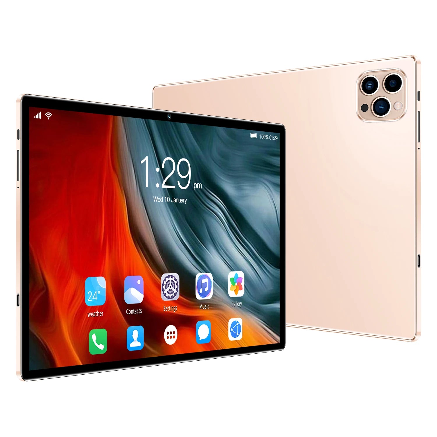 Best Selling Android 10.1-inch Tablet Octa core Dual Cameras Dual SIM 4GB RAM 64GB ROM 5000 Battery Calling Tablet WIFI