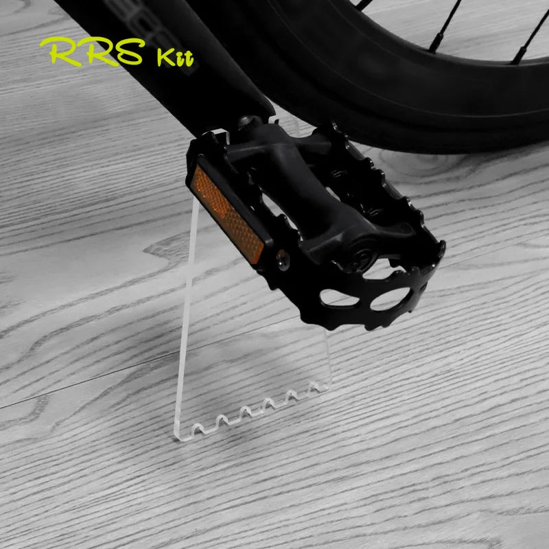 Portable Bicycle Stand For Brompton Adjusting Cleaning Repairing Mountain Bike Bicycle Accessories Clear Acrylic Support