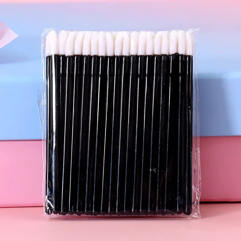 50/100PCS Wholesale Lipstick Perfect Best   Gloss Wands Up Disposable Lip Brush Women makeup Make Applicator Hotting Accessories