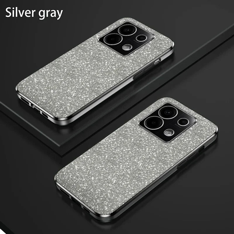 Reno 13 Pro 5G Luxury Shiny Glitter Plating Silicone Case on For Oppo Reno 13 Reno13 13F 13Pro Camera Lens Soft Back Cover Coque
