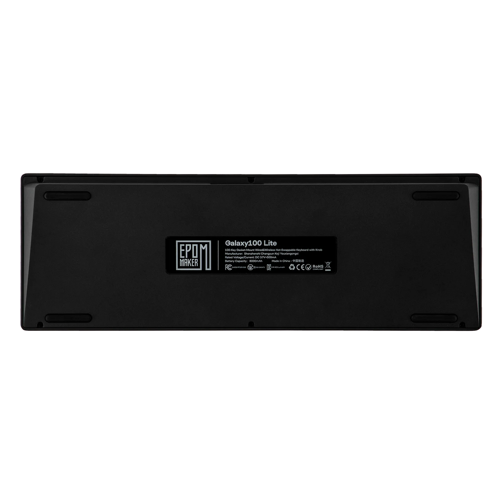 EPOMAKER Galaxy100 Lite QMK/VIA 96% ANSI US Layout Gasket Hot-Swap Wired/2.4GHz/BT Wireless 1800 Aluminum Mechanical Keyboard