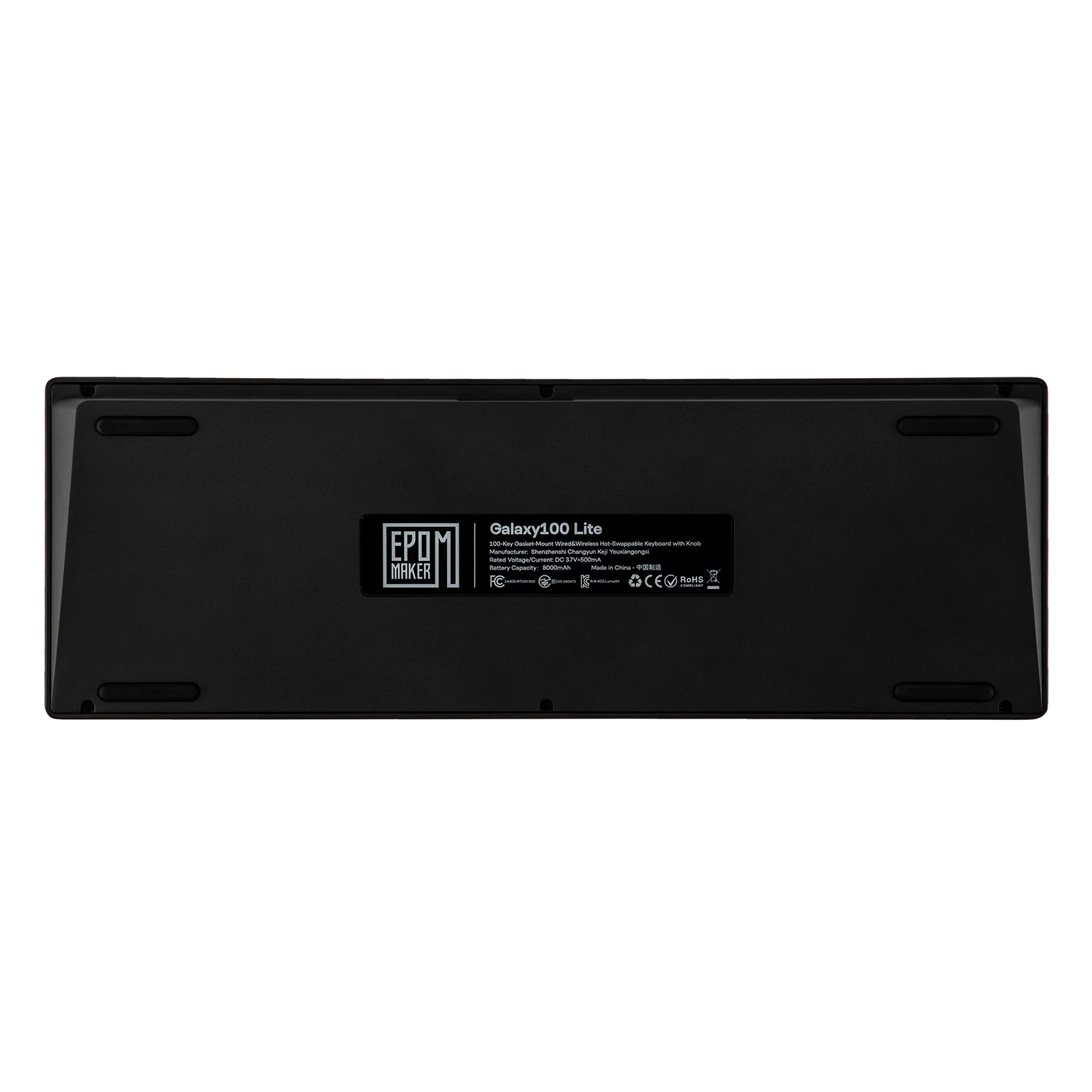 EPOMAKER Galaxy100 Lite QMK/VIA 96% ANSI US Layout Gasket Hot-Swap Wired/2.4GHz/BT Wireless 1800 Aluminum Mechanical Keyboard
