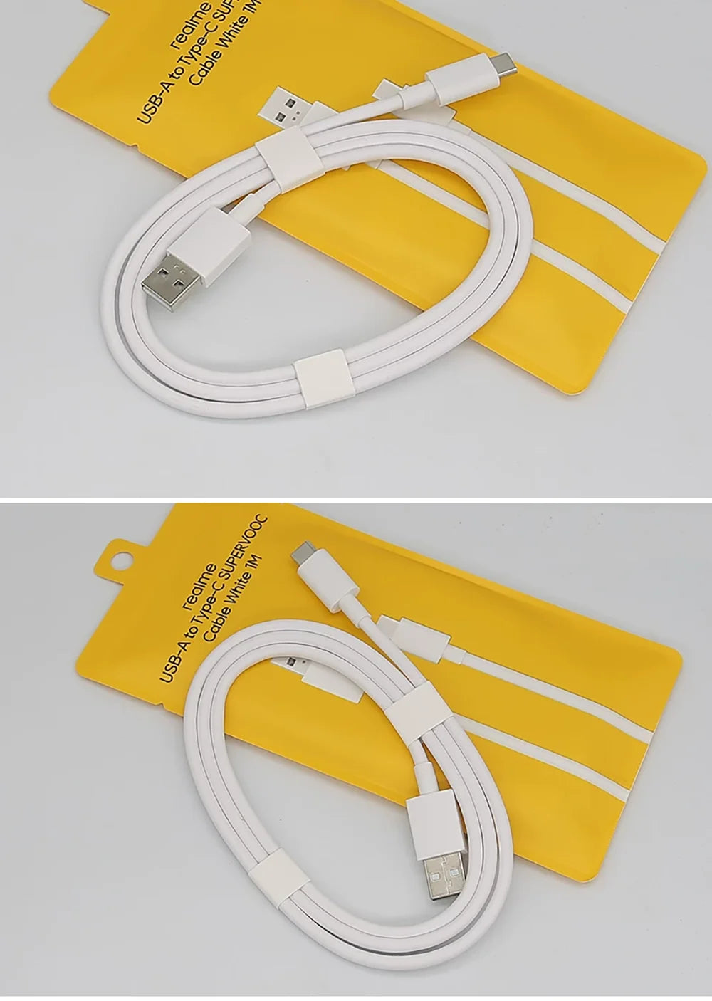 Original Realme 12A Cable USB A to USB C Charging Cable Compatible with SuperVOOC 240W 150W 120W For Realme GT 8 7 6 Pro Neo 6se