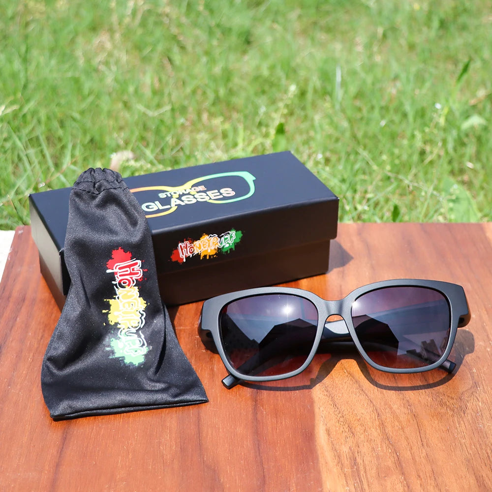 R&R New Design Glasses Holder Horn Tube Removable Sunglasses Hidden Tapered Roll Paper Storage Smoking Accessories Gadgets Men