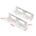 2PCS 3.5 To 5.25 Optical Drive Expansion Holder Hard Drive Rack Bracket Caddy Bay For SSD M.2 HDD Desktop Hard Drive Bracket