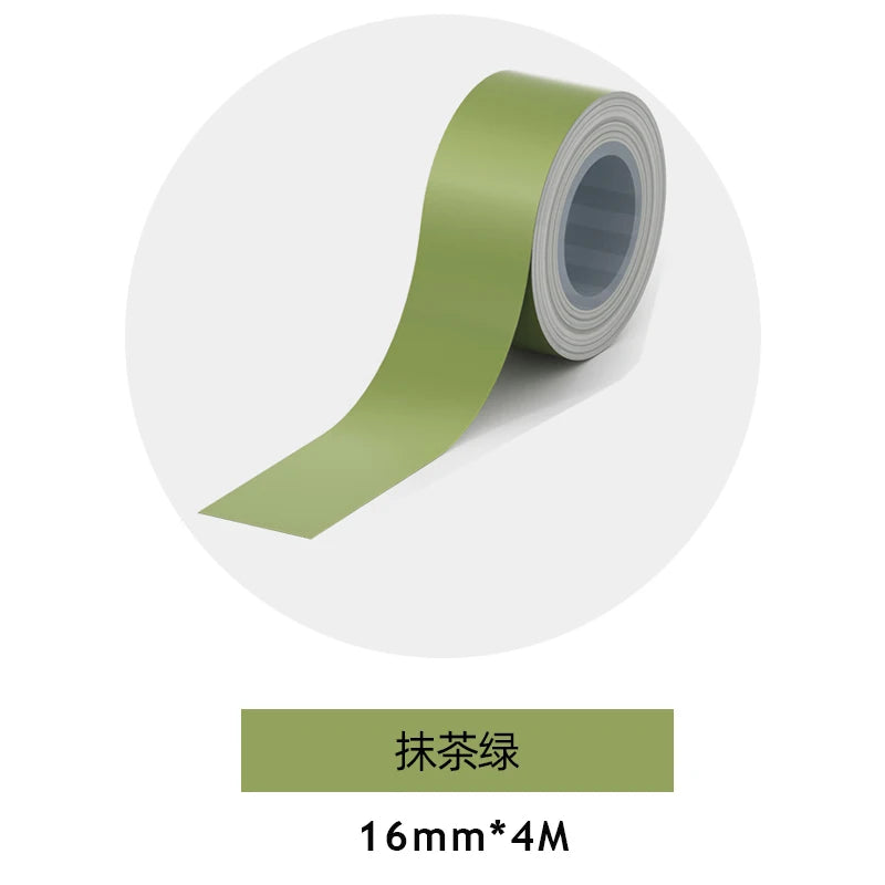 1Roll Adhesive Label Maker Paper for MAKEID M1/L1/E1 Mini/Mini HD Laminated Office Labeling Tape