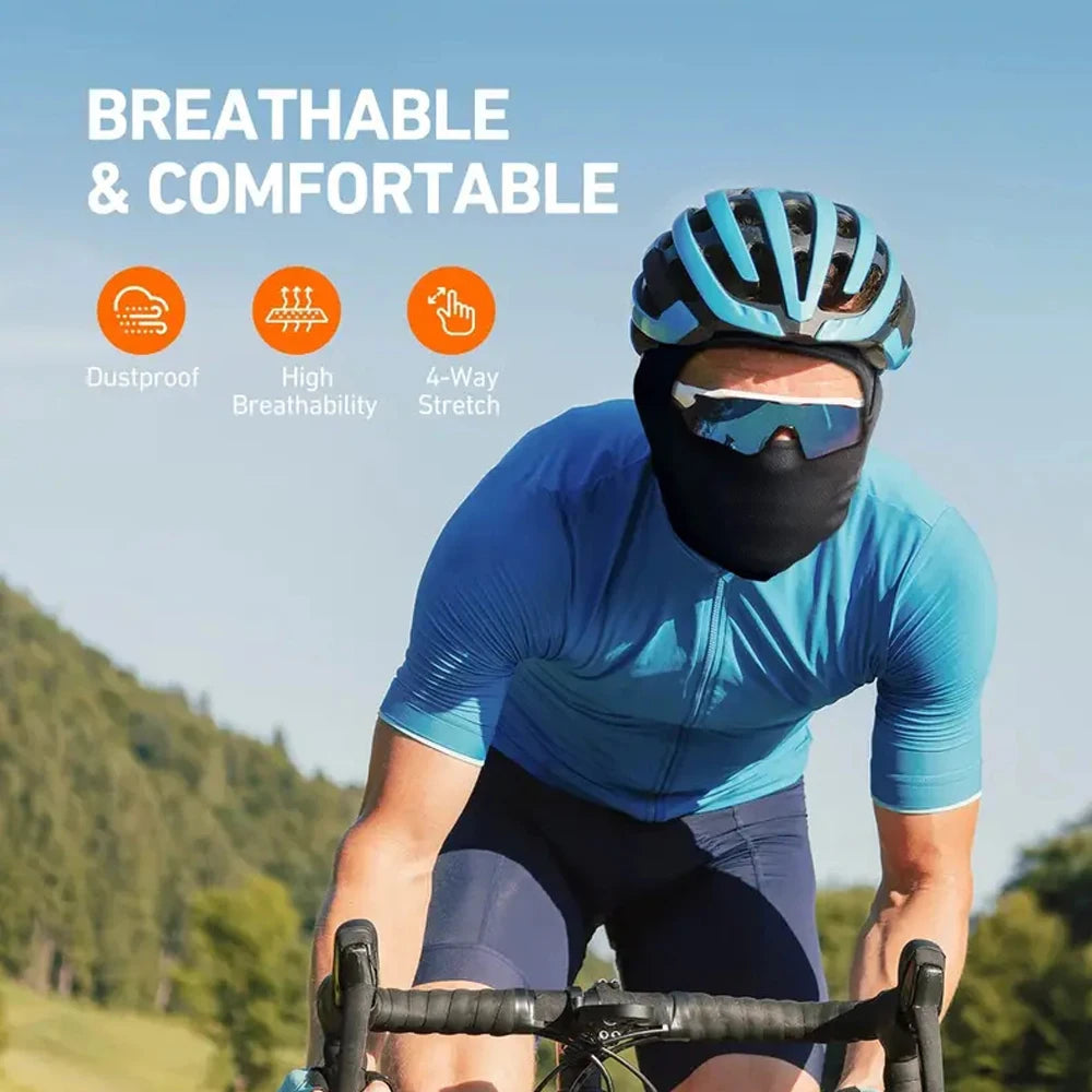 1PC/2Pcs/5Pcs Summer Sunscreen Balaclava Cap Scarf Elasticity Breathable Cycling Full Face Mask Unisex Hiking Fishing Ski Mask