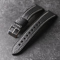 Handmade Head Cowhide Strap, 18 19 20 21 22MM, Quick Release Genuine Leather Soft Men's Bracelet, Vintage Style, Italian Genuine