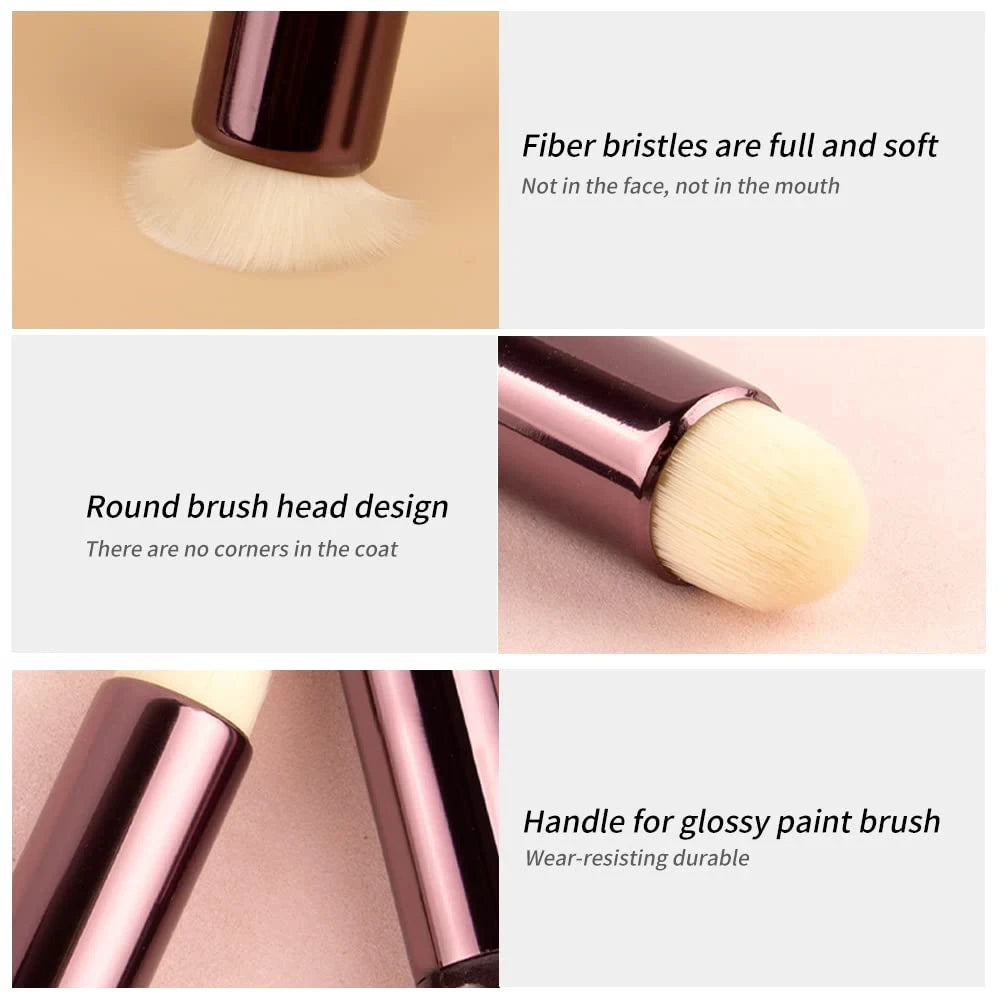 Professional Lip Brush Multifunctional Foundation Contour Makeup Brush Lipstick Dyeing Lip Smudging Blush Brush Cosmetic Tool