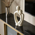 Couples Embrace Sculptural Ornaments, Love Themed Home Decor Suitable for Living Rooms, Desktops, and Holiday Decorations
