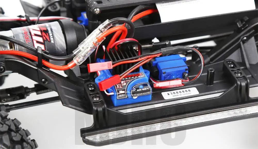 Ajrc Three In One Cable Esc Power Supply External Wiring Jst For 1/10 Rc Crawler Car Defender Trx6 Trx4 Tactical Unit Bronco