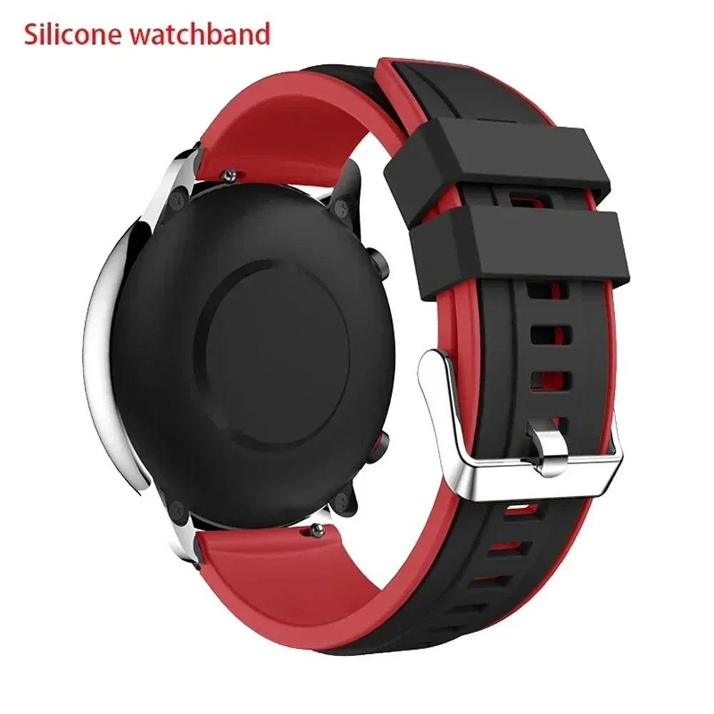 Silicone Breathable Band For Fossil gen 6 44mm Gen6 5 5e/Gen 5 LTE 45mm Strap Bracelet Replacement 20mm 22mm Sports Accessorie