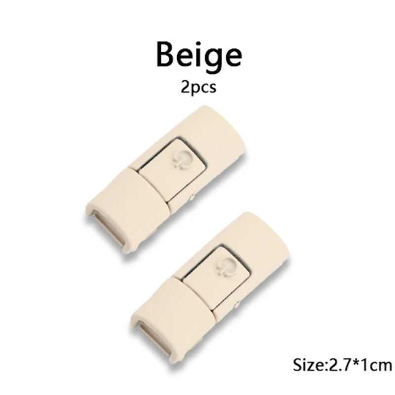 New Colorful Metal Shoelace Clip Press buckle Shoelaces Press Lock Shoes Accessories AF1 Sneakers Kits Metal Laces Tip
