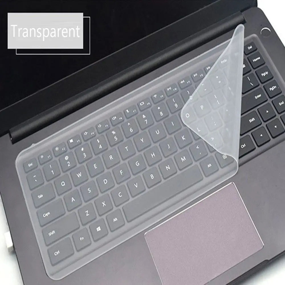 1Pc Universal Keyboard Cover For 12"-17" Laptop Notebook Silicone Protector Skin Laptop Dust Universal Film