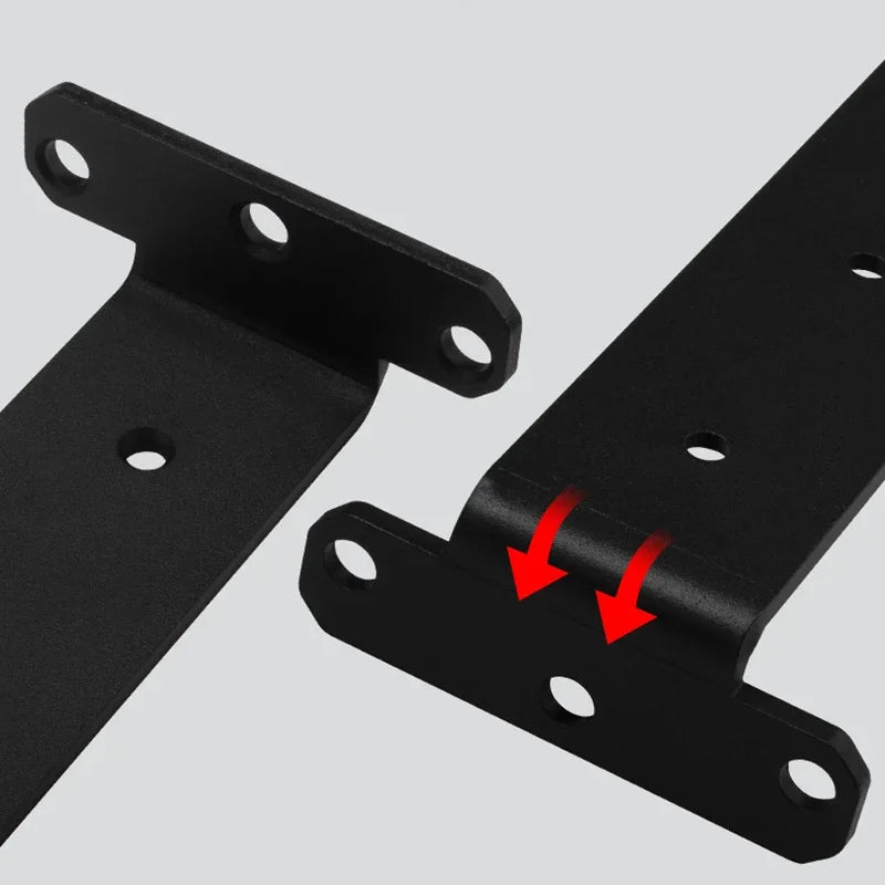 Bearing Capacity 200kg Suspended Tripod Brackets Wall Shelf Support Hidden Wall Fixed Partition Storage Rack Shelves