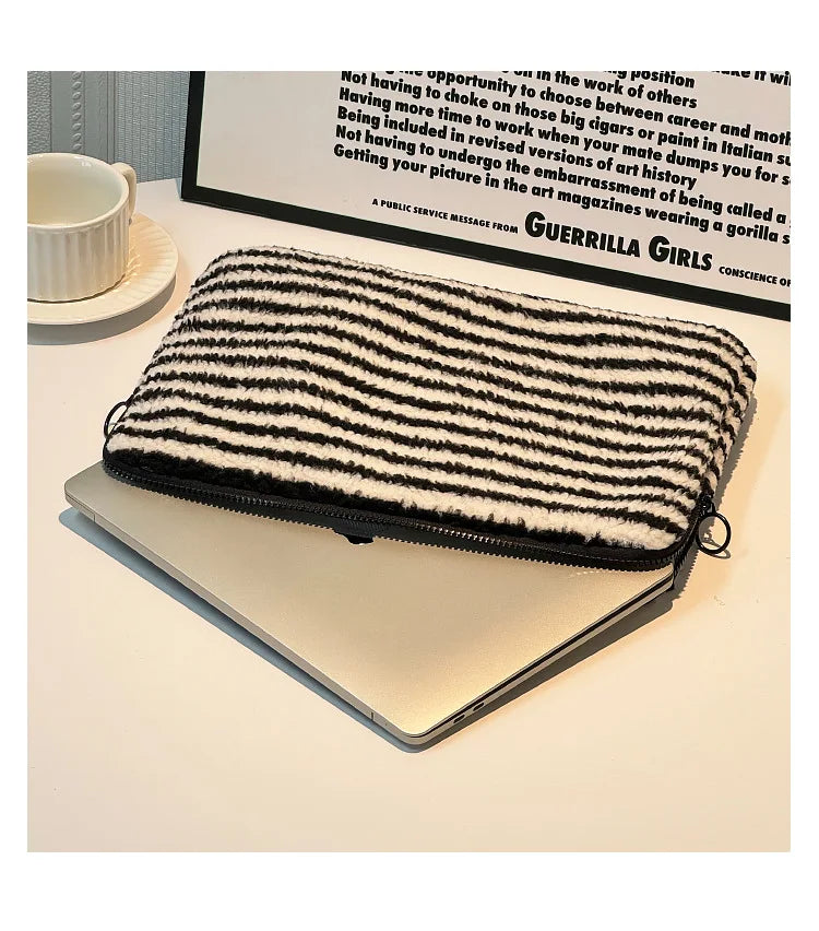 Plush Liner Bag Tablet Laptop Case For Ipad Pro11 Air6 4 510.9 Macbook Air13.3 Pro14 Xiaomi Huawei Samsung15.6 Laptop Sleeve