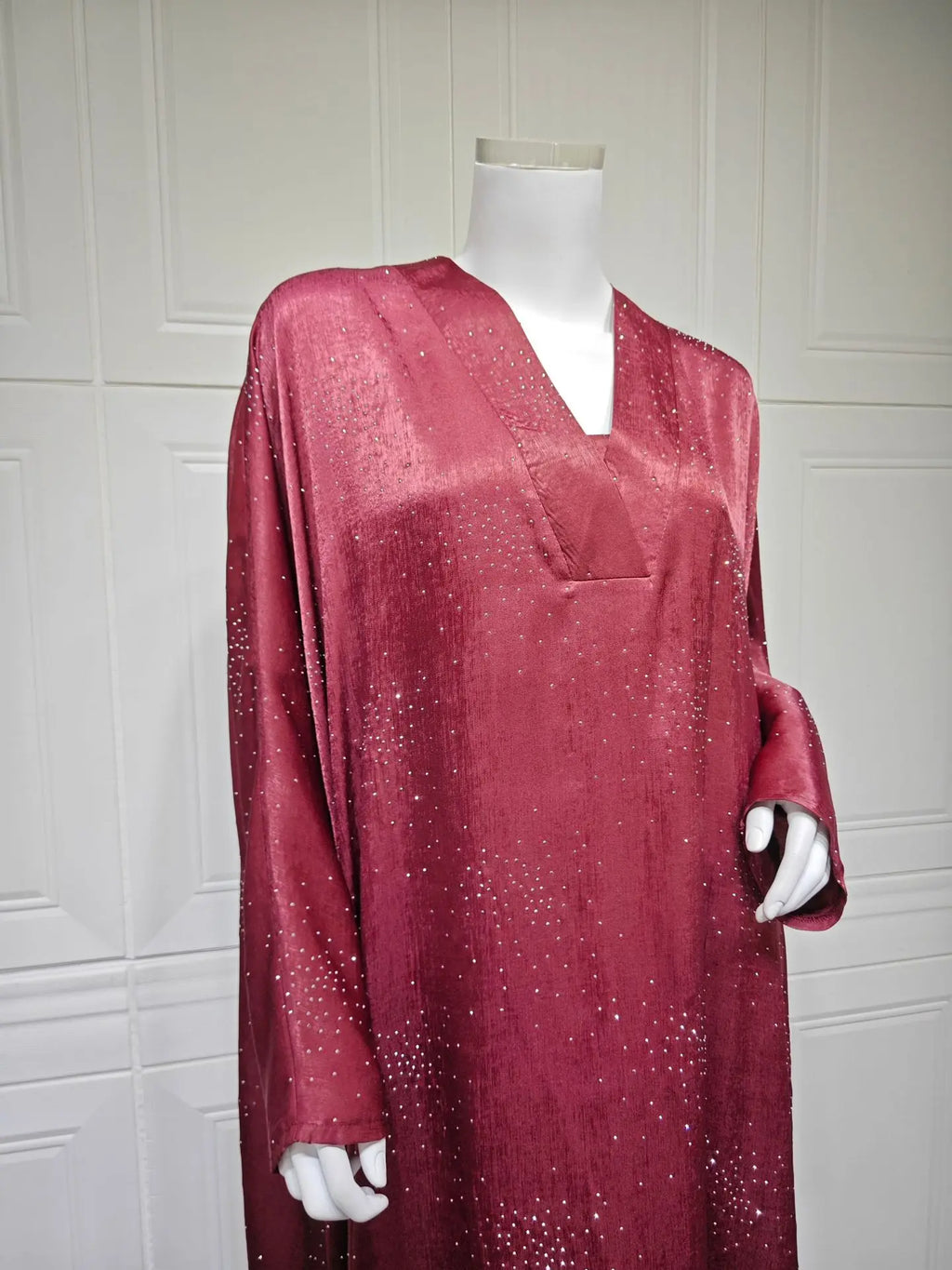 Eid Muslim Abaya Women Diamond Dress Party Night Ramadan Arab Dubai Dresses Kaftan Vestidos Largos Long Robe Jalabiya 2025