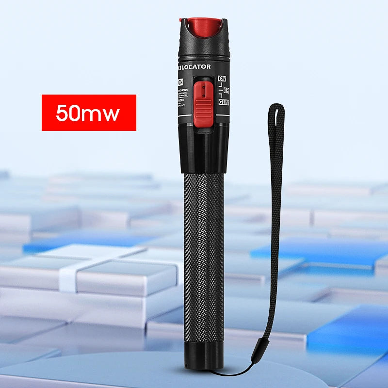 1/10/20/30/50mW Visual Fault Locator Fiber Optic Cable Tester Pen 2.5mm Interface(SC/FC/ST) FTTH Optical Fiber Tester Tool VFL