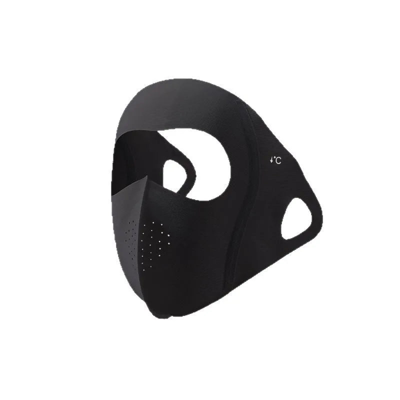 Sunscreen mask for men, full face coverage, ice silk mask for running, fishing face mask, summer cycling face mask, Gini