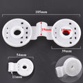 1~100pcs Plastic Sun Shading Net Clip Home Fence Installation Hook Greenhouse Sunshade Net Clamp Outdoor Tent Hang Expand Tool