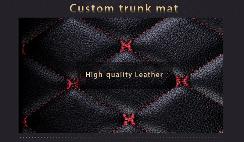 Car trunk mat for Infiniti Q50 Non-hybrid 2014 2015 cargo liner carpet interior accessories cover