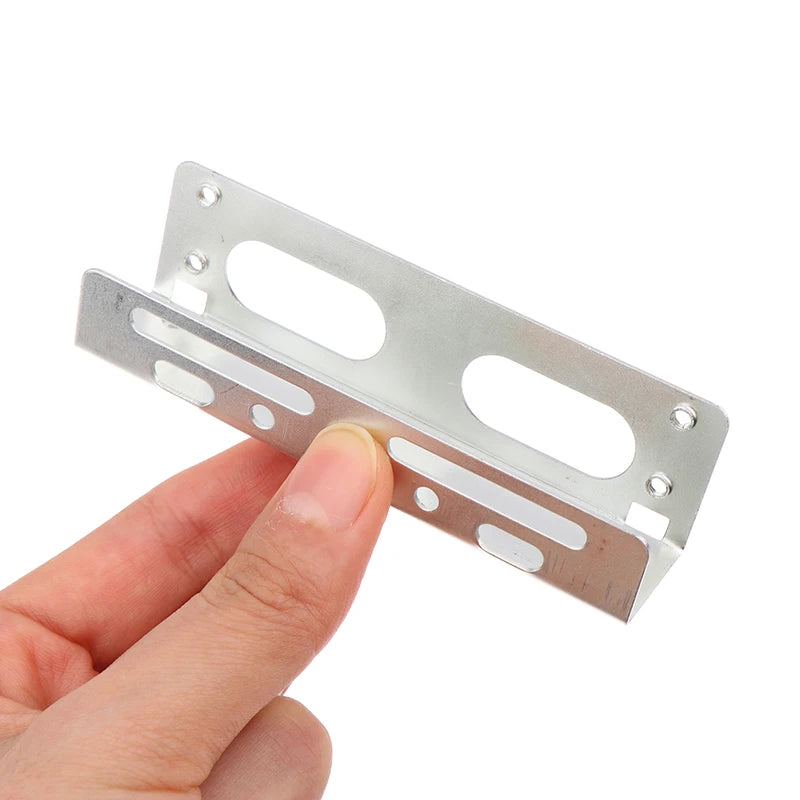 2PCS 3.5 To 5.25 Optical Drive Expansion Holder Hard Drive Rack Bracket Caddy Bay For SSD M.2 HDD Desktop Hard Drive Bracket