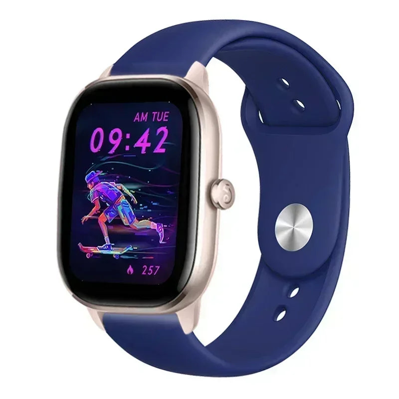20mm 22mm Silicone Band For Amazfit GTR/GTS 2 3 4 Sport Band For Amazfit Active 2 Square/Balance 2/Cheetah Pro/Round/Bip 6 5 3