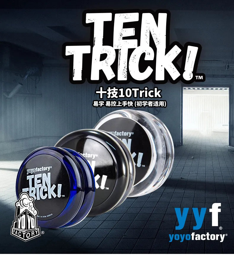 Yoyofactory THE TRICK! Beginner Entry-Level 1A and 2A Professional Responsive Yoyo
