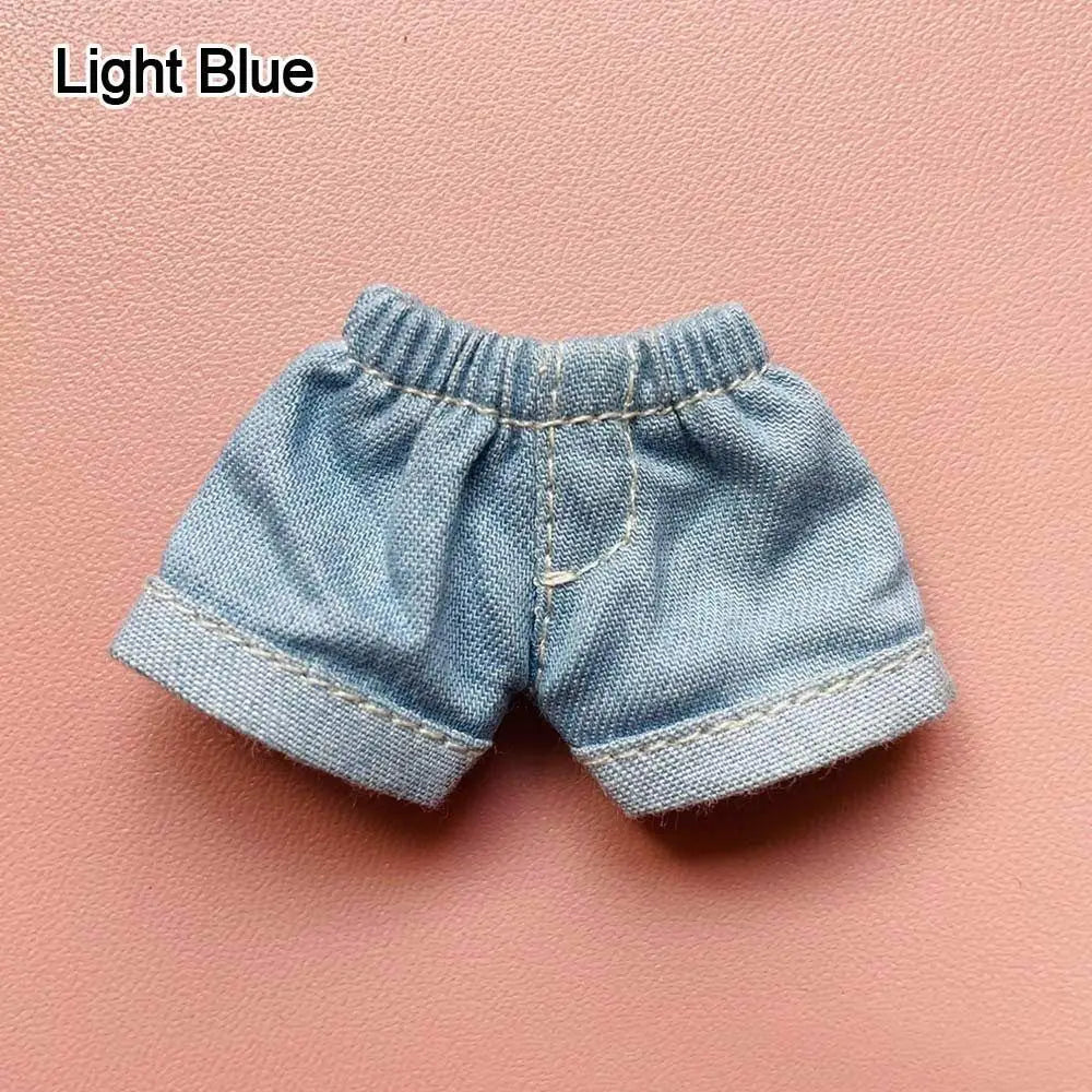 Fashion  Accessories For 1/11OB11 Dolls Dolls Wear Shorts Handmade  Shorts  Clothes  Jeans Shorts
