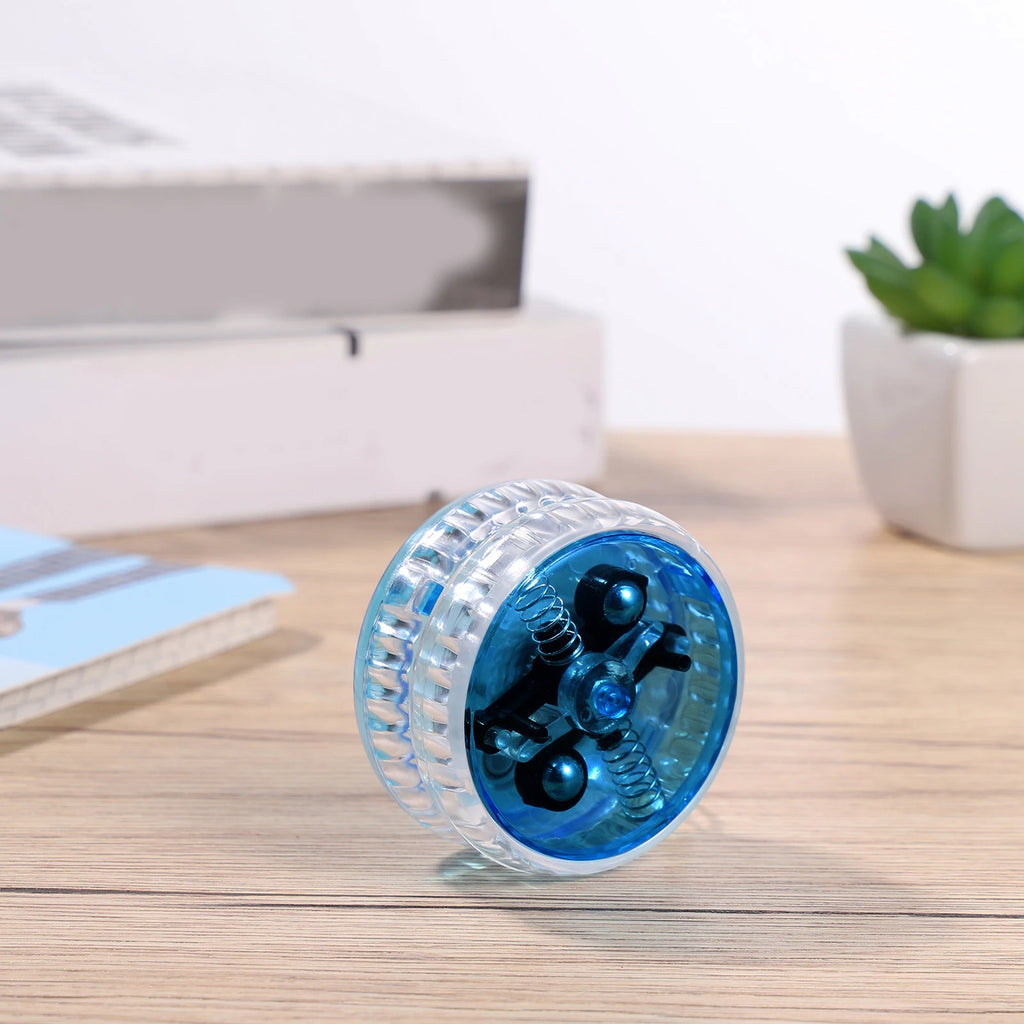 Glitter YoYo Gift Fun Yoyo With String Entertainment YOYOS Yoyo Ball Acrobatic Performance Luminous Spinning Toy Portable