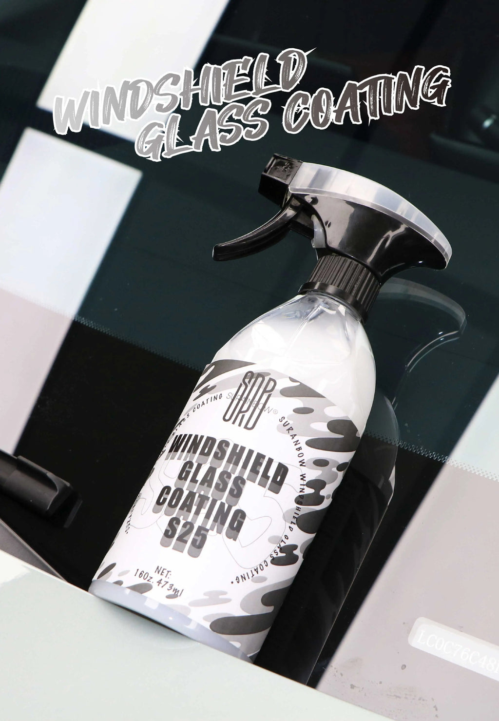 Glass Coating,Hydrophobic Automotive Rain Repellent,Glass Coating for Windshield,Improved Visibility and Clarity for Wet Weather