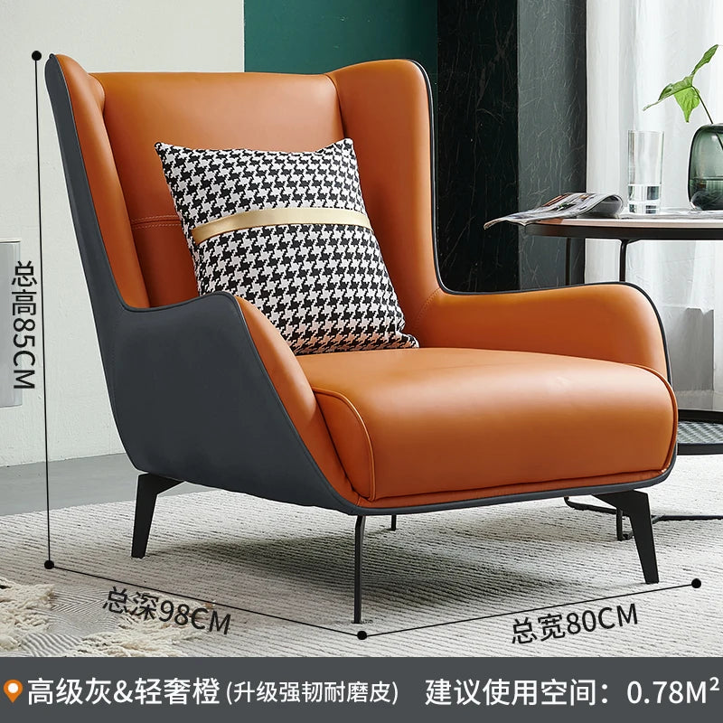 European Modern Living Room Sofas Leather Upholstered Waterproof Design Living Room Sofas With Leg Classic Canapés Furniture