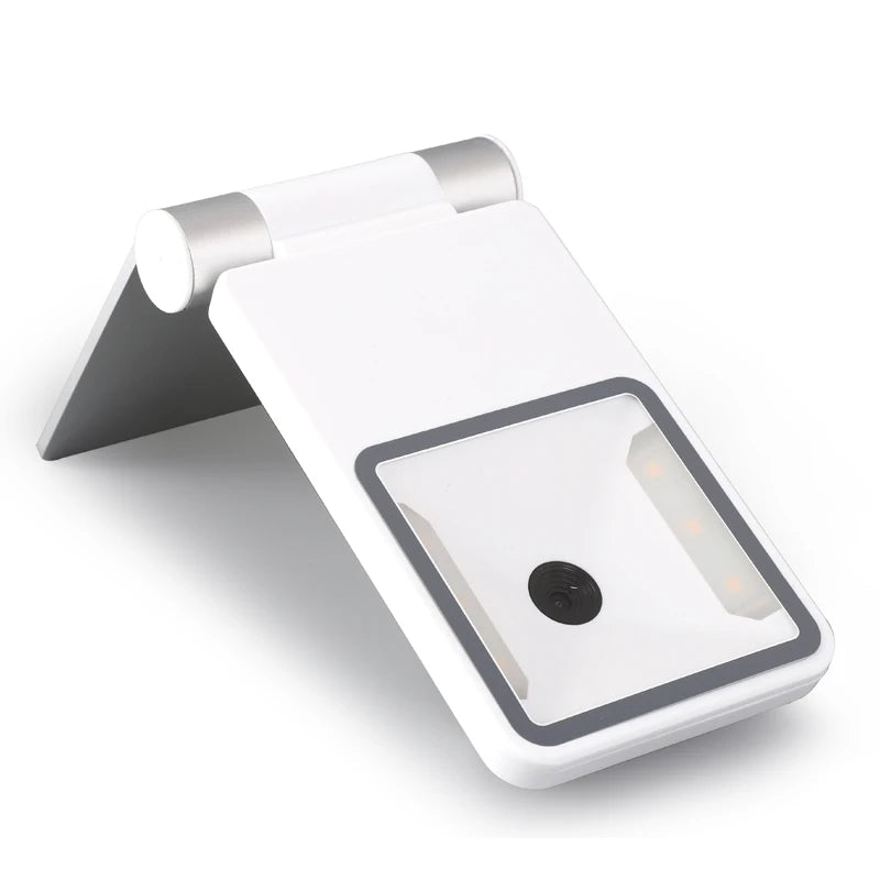 New Arrial Foldable Omnidirectional Desktop 2D Barcode Scanner Automatic Wired USB Platform Bar Code Reader for Supermarket