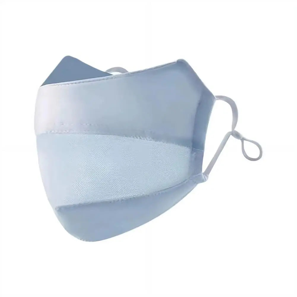 Summer Ice Silk Face Mask Women Cool Breathable Mesh Sunscreen Cover UV Shield for Outdoor Riding Driving Fishing Sport Masks