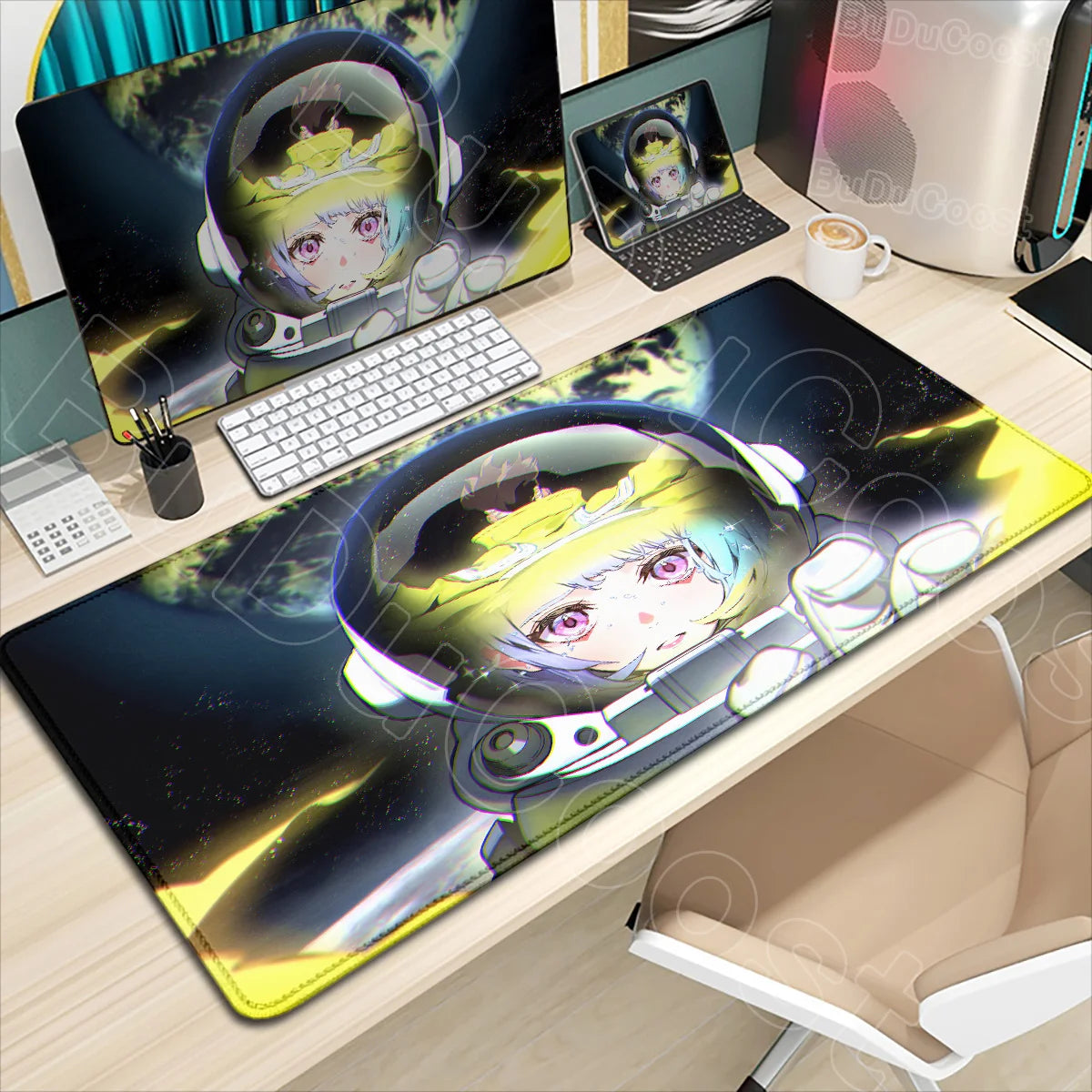 HD Printing New Wallpaper C_cyberpunk E_edgerunners Mouse Pad Non-slip Mousepad Computer Gamer LockEdge Desk Mat PC Keyboard Mat