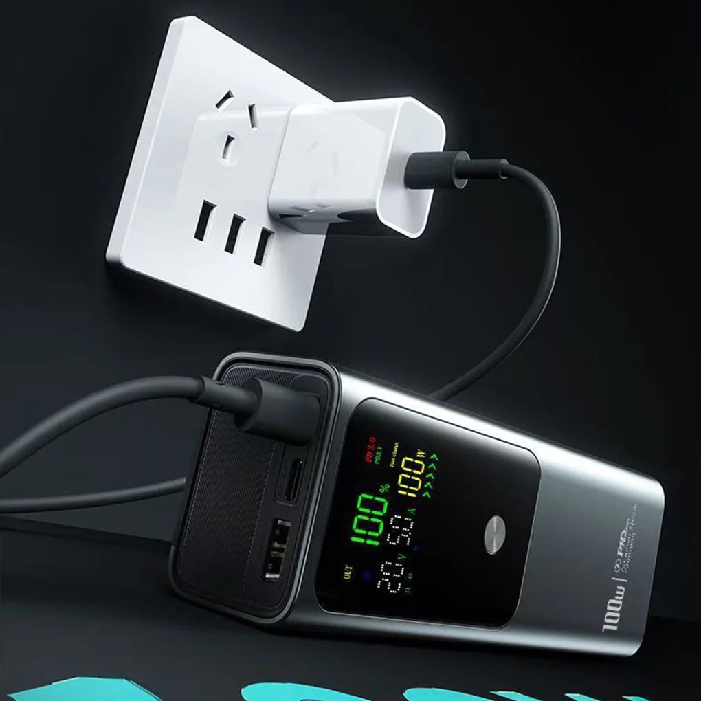100W Portable Power Source Power Bank For Phone Fast Charging Universal 20000mAh External Power Bank for Iphone Xiaomi