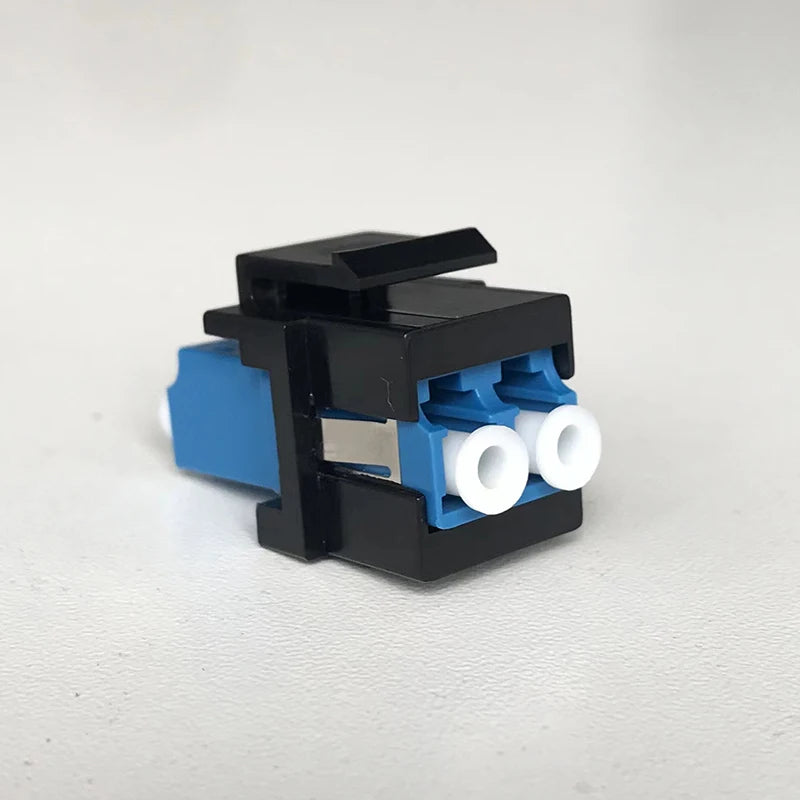 Linkwylan Fiber Optic LC Duplex SC Simplex Keystone Adapter Modular Coupler Singlemode OS2 Multimode OM3