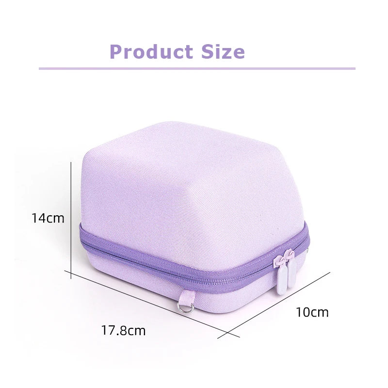 Universal Instant Camera Storage Bag EVA Hard Protective Cover Anti Scratch Anti-Drop for Polaroid GO/One Step 2/NOW+