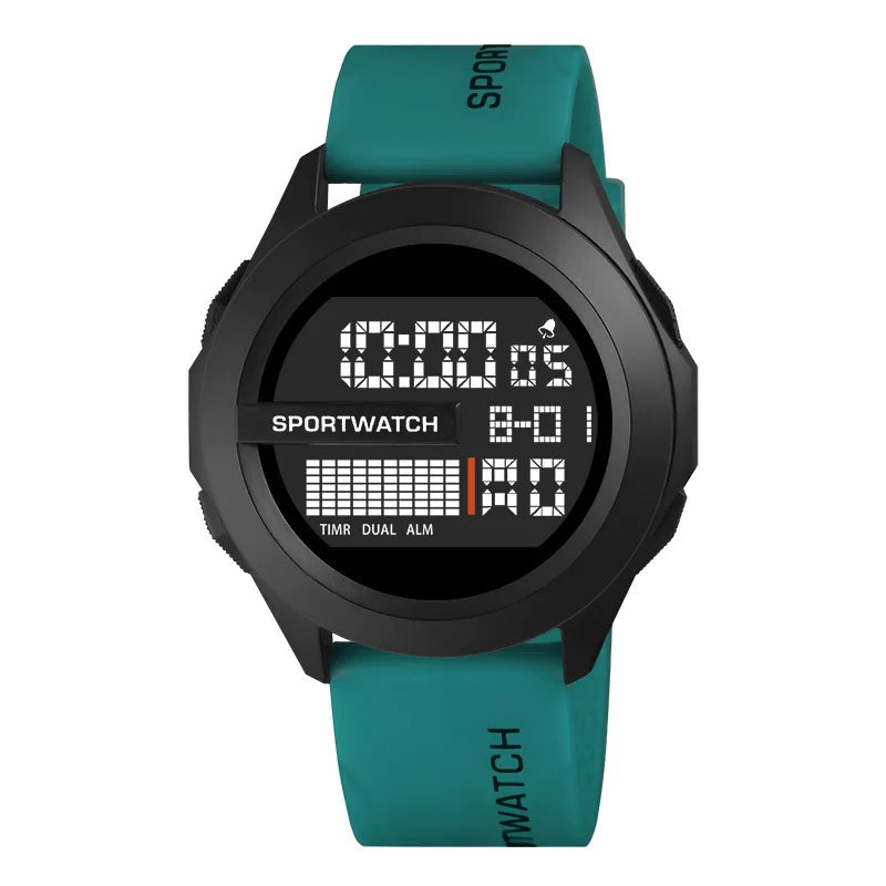Men's Sports Watches Alarm Clock Multifunction Men LED Digital Watch Waterproof Fitness Sport Electronic Watch for Male Clock