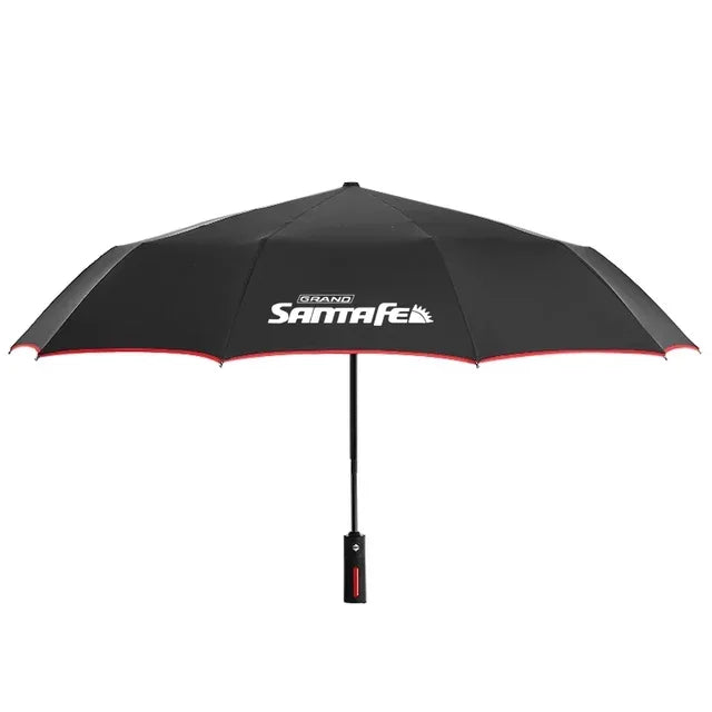 Car Automatic Folding Windproof Sunshade Umbrella For Hyundai N Line N Performance Grand Santafe Tucson Solaris Auto Accessories