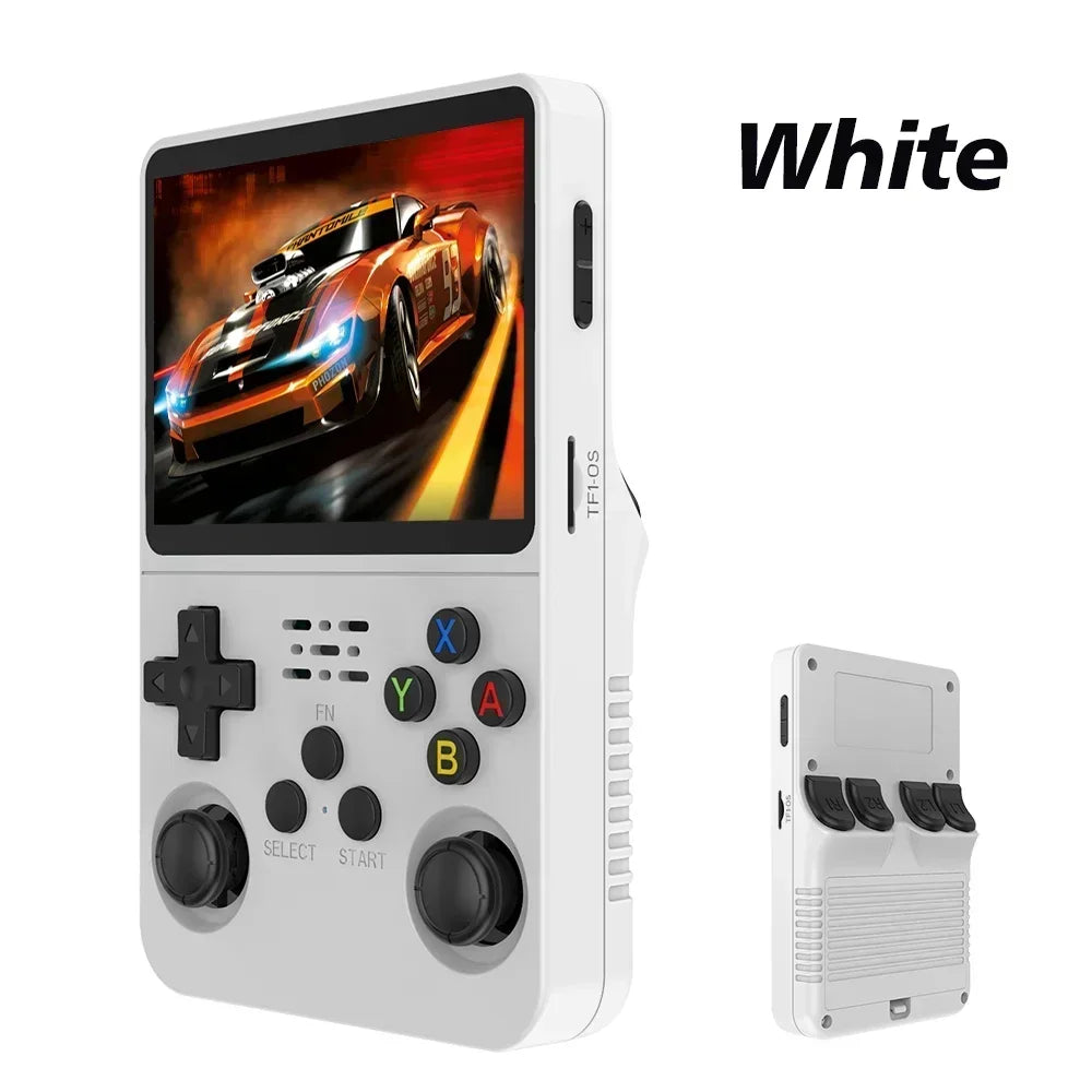 BOYHOM NEW R36S Retro Video Game Console Linux System 3.5 Inch IPS Screen Portable Pocket Player 64GB 128G Games best Boys gifts