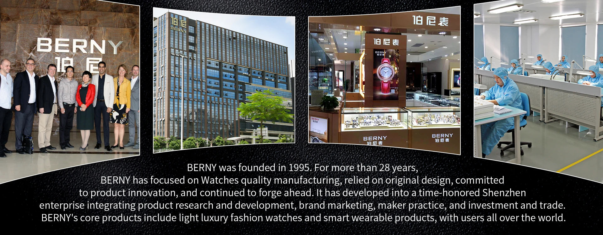 BERNY Square Watch for Women Quartz Ladies Wristwatches Stainless Steel Women Small Dial Watch Luxury Casual Fashion Watches