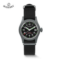 Boderry LANDMASTER Field Watches Titanium Automatic For Seiko Movement Sport 100M Waterproof Outdoor Dive Wristwatch Mens